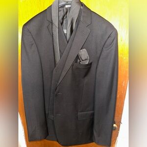 Elegant Black Tuxedo with Vest
